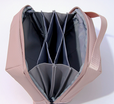 Multi-Compartment Storage Pouch with Large Capacity1