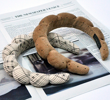 Plaid-Scalloped-Headband2