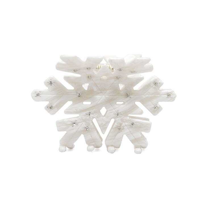 Winter‘s Diamond Flake Hair Clip