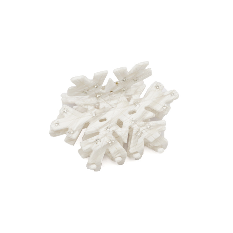 Winter‘s Diamond Flake Hair Clip