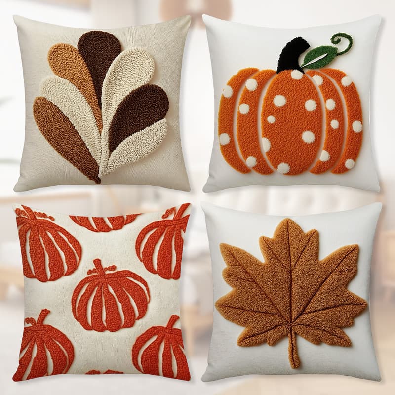 Thanksgiving party throw pillow home decor cushion