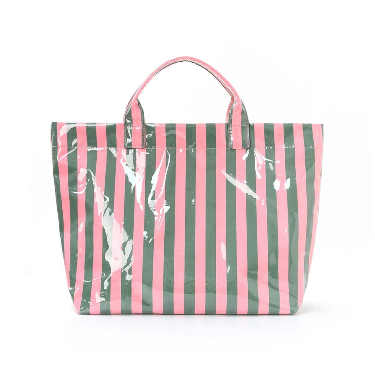 Summer Refreshing Striped Tote Bag