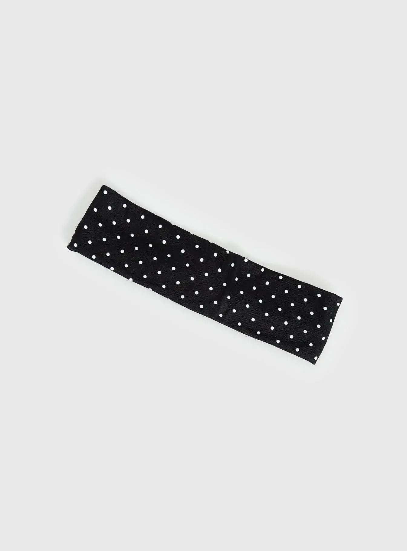The Juney Headband Cream Polka