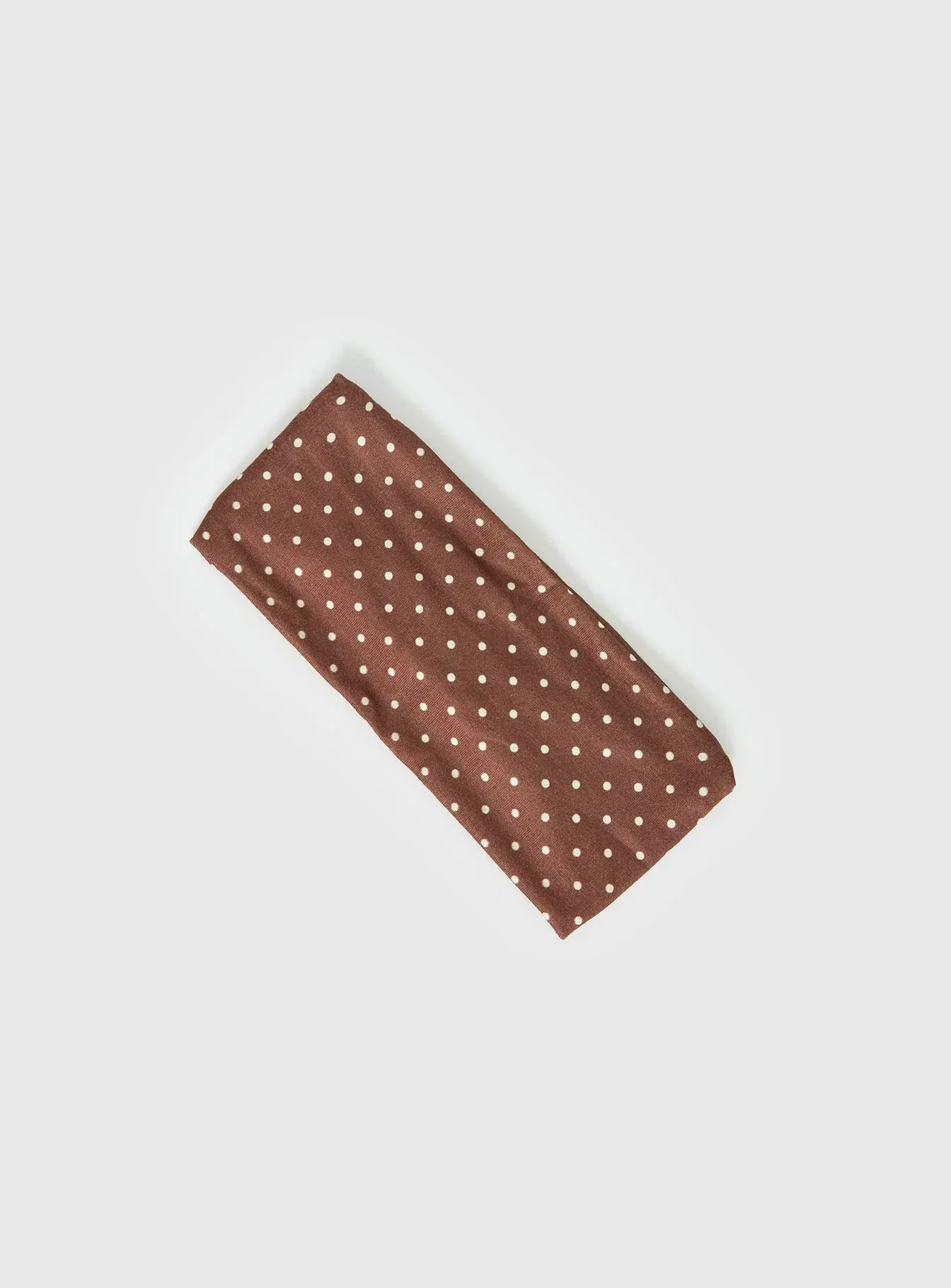 The Juney Headband Cream Polka