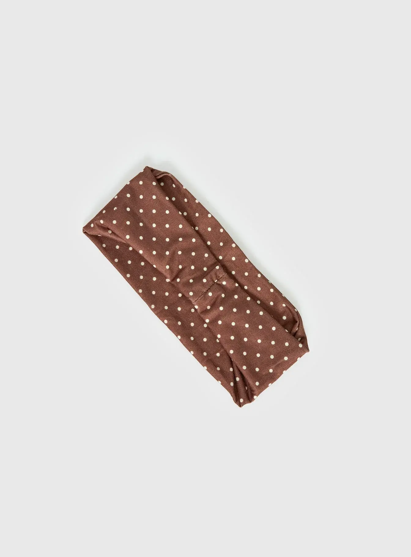The Juney Headband Cream Polka