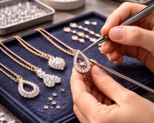 China fashion accessories manufacturing ecosystem with diverse materials and craftsmanship