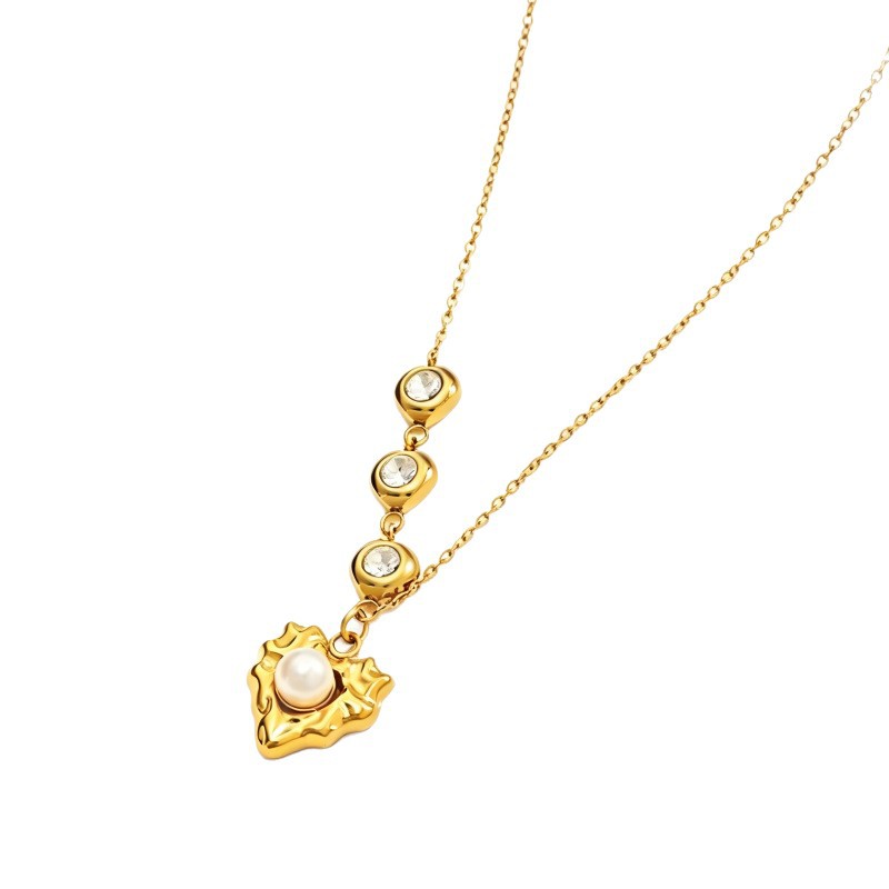 18K Gold Plated Stainless Steel Choker Necklace for Women